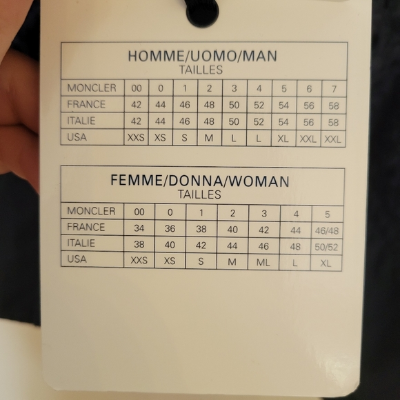 Moncler Obsidienne lace eyelet jacket NWT size 0/xs - Picture 11 of 12